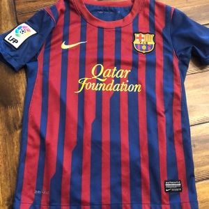 Authentic Messi FCB soccer jersey